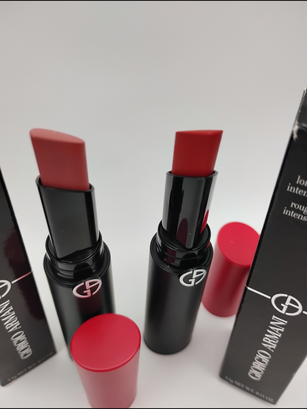 Giorgio Armani Lip Power Matte Longwear Lipstick - Shades 112&405 - Picture 4 of 4